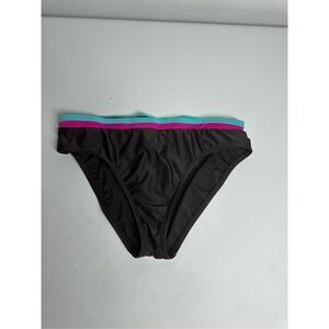 24 & Ocean Bikini Buttom Brown Pink Green Size M